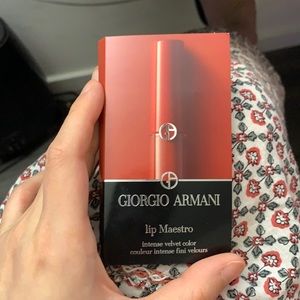 armani lip maestro sample